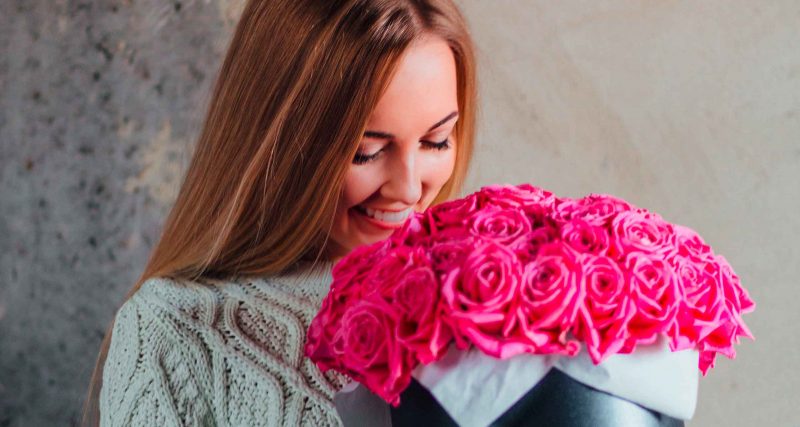 ROSENBOX - "Herzstück" - Infinity Rosen in der Herzbox – Bild 2