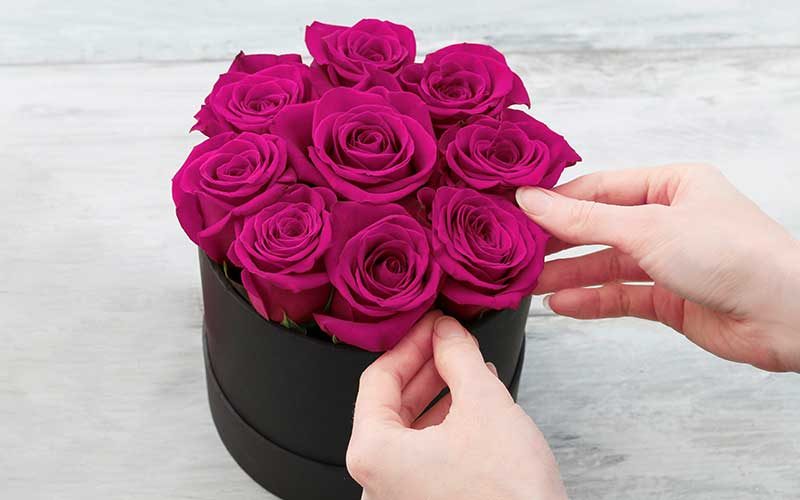 Infinity Rosen in der Box – Bild 4