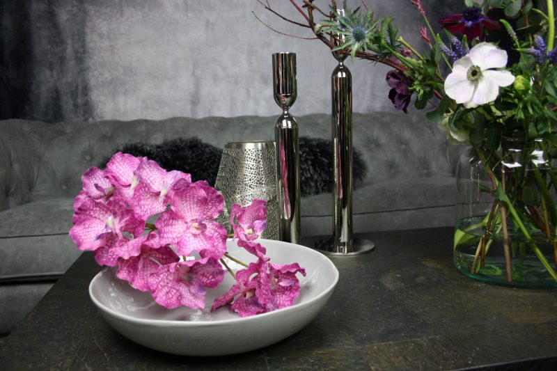 Seidenblume - Orchidee pink