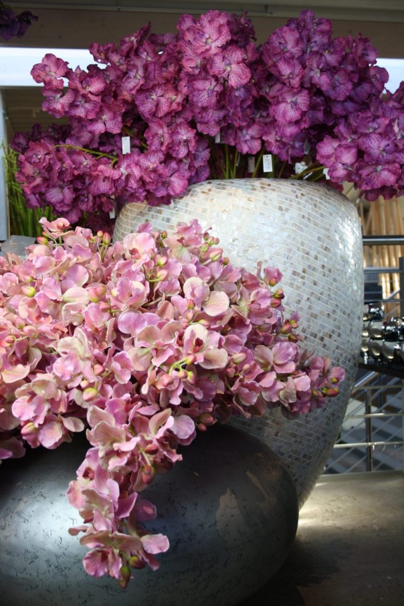 Seidenblume - Orchidee rosa – Bild 2