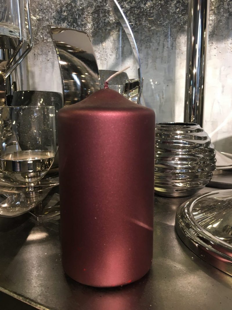 Stumpenkerzen metallic - Fink – Bild 3